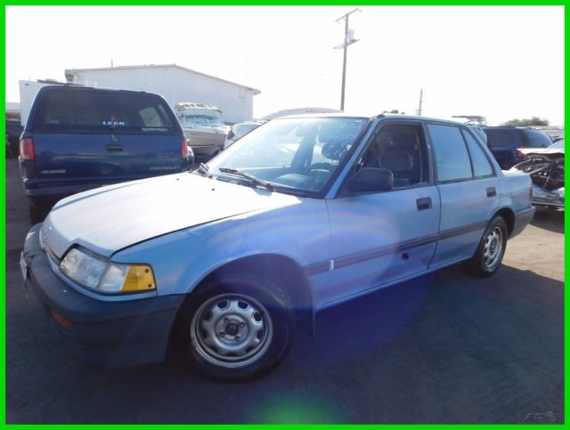 1989 DX Used 1.5L I4 16V Automatic FWD 1989 Honda Civic DX