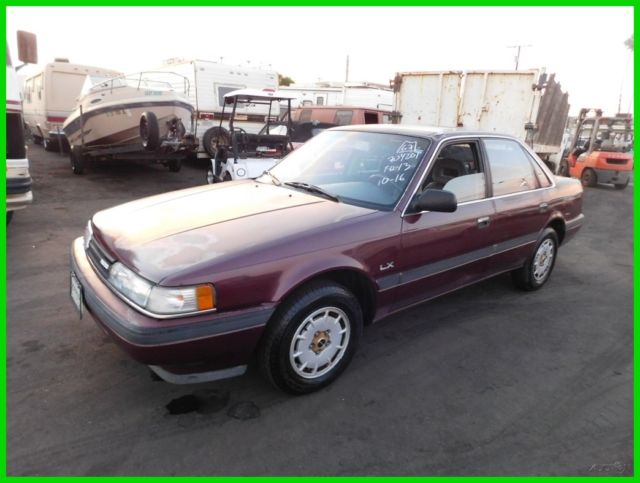 1989 DX Used 2.2L I4 12V NO RESERVE 1989 Mazda 626