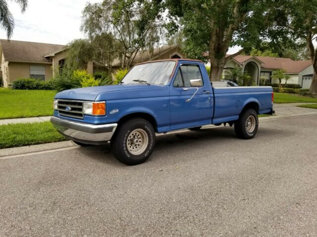 1989 F150 Custom - 302HO V8 5 speed stick manual headers hotrod 1989 Ford F-150 Custom