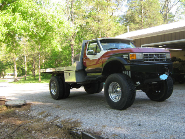1989 F450 Super Duty Lifted " Monster Truck" 4x4 7.3 Turbo Diesel 17" lift 1989 Ford F-450