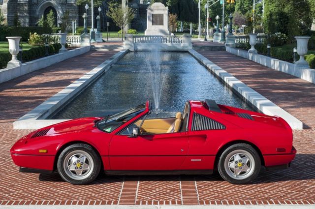1989 Ferrari 328 GTS - Red / Tan 19k mile Time Capsule - Immaculate Condition 1989 Ferrari 328