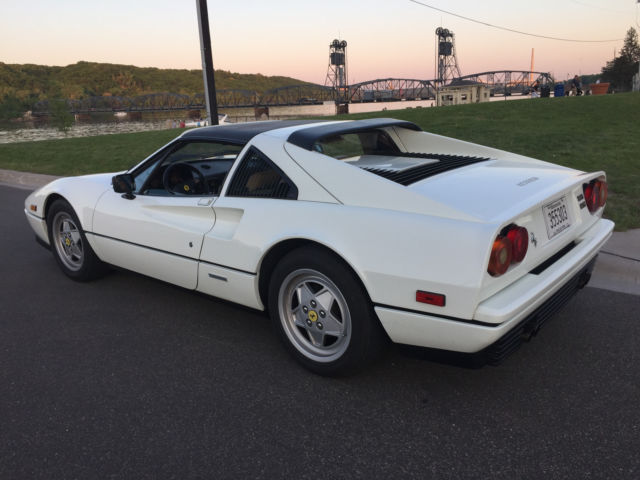 1989 Ferrari 328 GTS White (Fully serviced last year) Extensive Records 1989 Ferrari 328 GTS