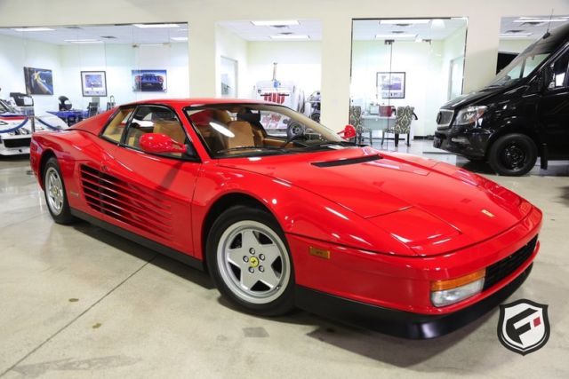 1989 Ferrari Testarossa - 7K Miles, Factory Luggage, Pristine in every way!!!! 1989 Ferrari Testarossa