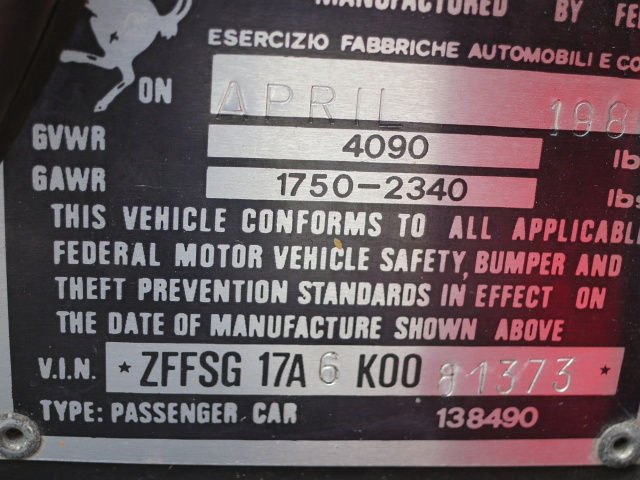 1989 Ferrari Testarossa - photo 9