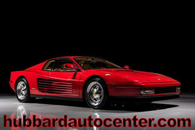 1989 Ferrari Testarossa, Fully Serviced, Detailed Serivce & Ownership History! 1989 Ferrari Testarossa