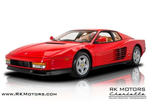 1989 Ferrari Testarossa Rosso Corsa Coupe 4.9L 12 Cylinder 5 Speed Manual 1989 Ferrari Testarossa --