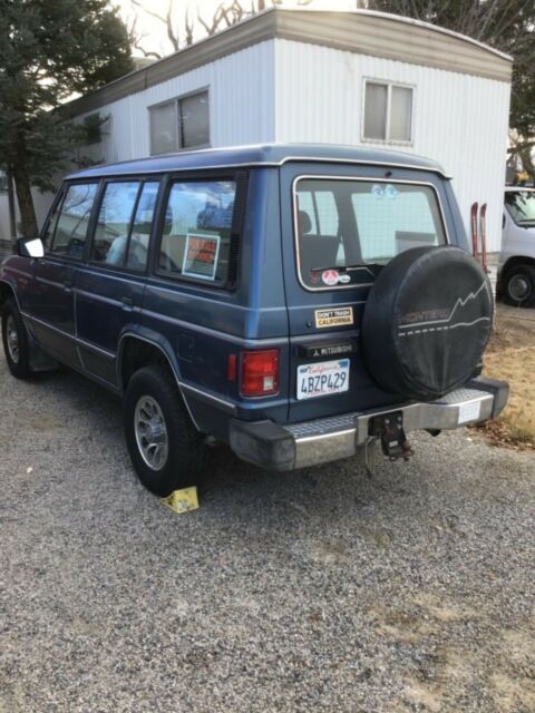 1989 First Gen Mitsubishi Montero 4 Door 6 cyl Automatic 4x4 Classic 1989 Mitsubishi Montero