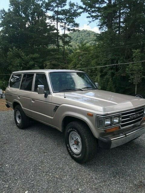 1989 Toyota Land Cruiser brown