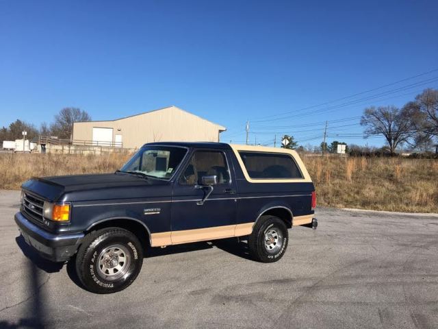 1989 Ford Bronco Eddie Bauer 4x4 4WD 5.0L Automatic - No Rust! LOOK! 1989 Ford Bronco Eddie Bauer Sport Utility 2-Door