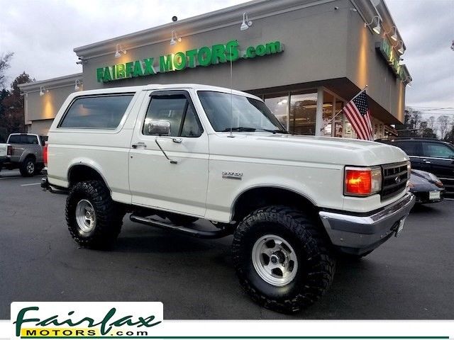 1989 Ford Bronco FORD BRONCO XLT LIFTED 180,341 Miles White SUV 5.0L V8 1989 Ford Bronco FORD BRONCO XLT LIFTED