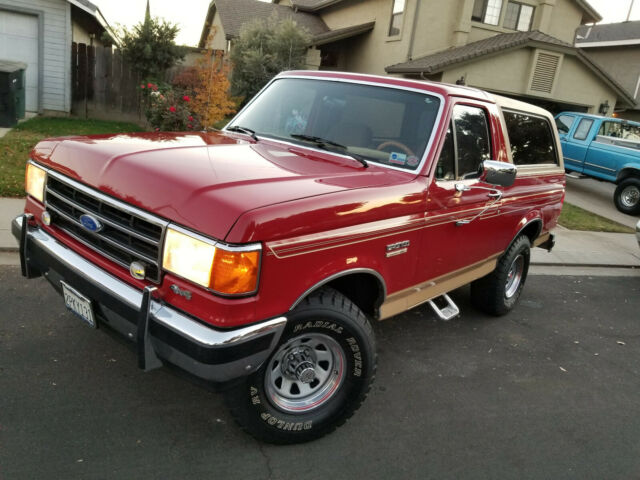 1989 Ford Bronco xlt 5.8l 4x4 low miles, all original, Eddie Bauer Edition 1989 Ford Bronco XLT