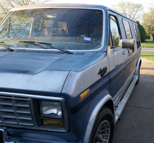 1989 Ford E150 Conversion Van 1989 Ford E-Series Van
