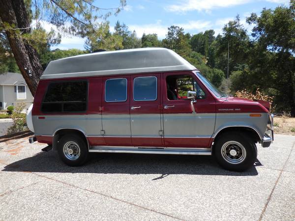 1989 FORD ECONOLINE 350 Conversion Van 1989 Ford E-Series Van