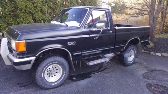 1989 Ford F-150 4x4 Regular Cab Short Box 1989 Ford F-150