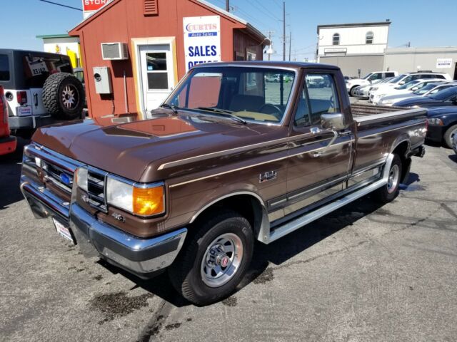 1989 FORD F 150 4X4 XLT LARIAT 2 OWNER LOW LOW MILES LOADED TRAILER CAMPER PKG!! 1989 Ford F-150 XLT LARIAT