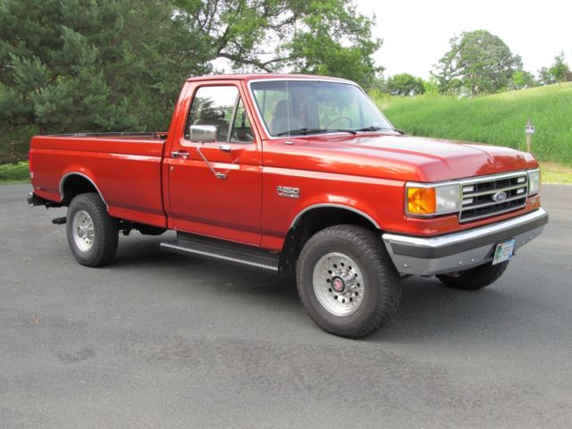 1989 Ford F-250 XL 4x4 460 V8 Rust Free Washington Truck 1989 Ford F-250 XL