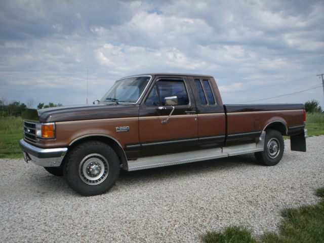 1989 Ford F-250 XLT Lariat Extended Cab Pick Up 2nd Owner Great Condition 1989 Ford F-250