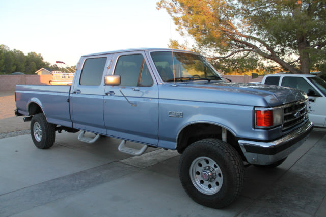 1989 Ford F-350 Custom Extended Cab Pickup 4-Door 7.3L 1989 Ford F-350 Custom Extended Cab Pickup 2-Door