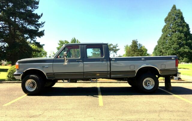 1989 FORD F-350 RANGER LARIAT 4X4 SUPER-CAB 130K 7.3 DIESEL W/ AUTO TRANS. 1989 Ford F-350
