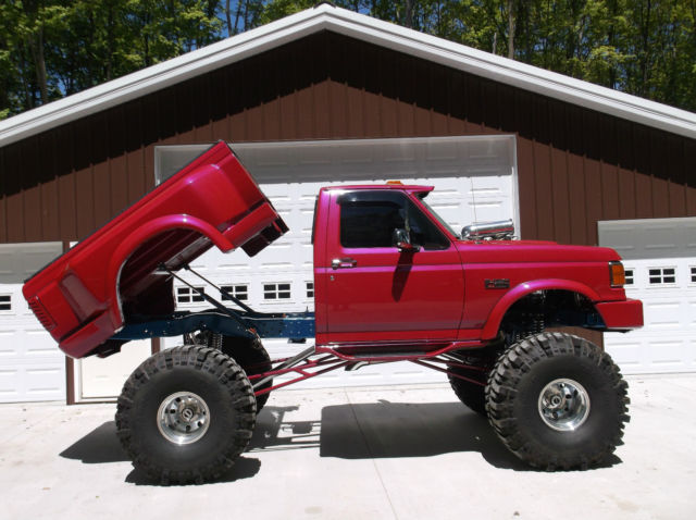 1989 FORD F150 4X4 SHORTBOX STEPSIDE CUSTOM SHOW TRUCK 1989 Ford F-150