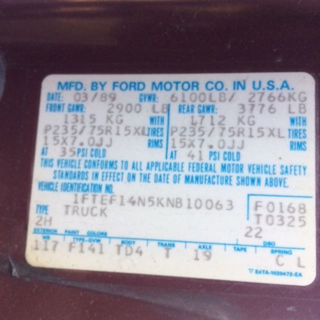 1989 Ford F-150 2 door - photo 2