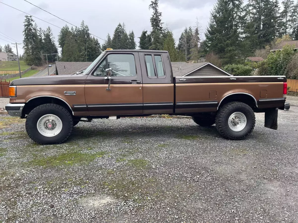 1989 Ford F250 XLT Lariat 4x4 Bricknose Supercab 460 Auto Worldwide NO RESERVE 1989 Ford F-250 XLT Lariat