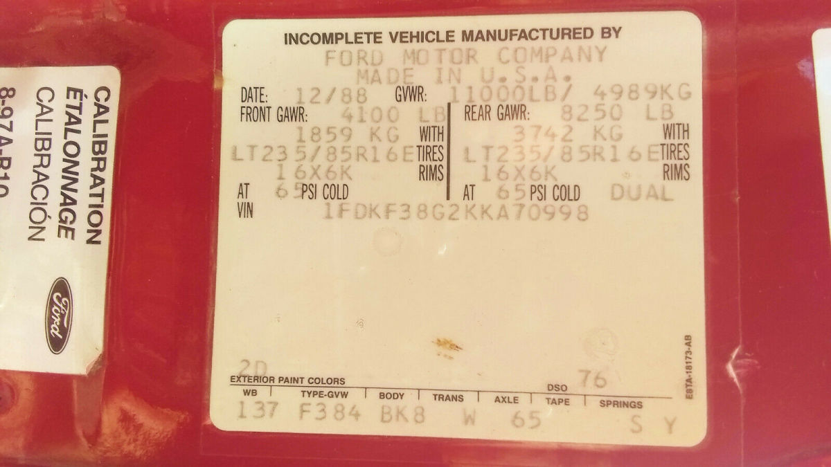 1989 Ford F-350 - photo 11