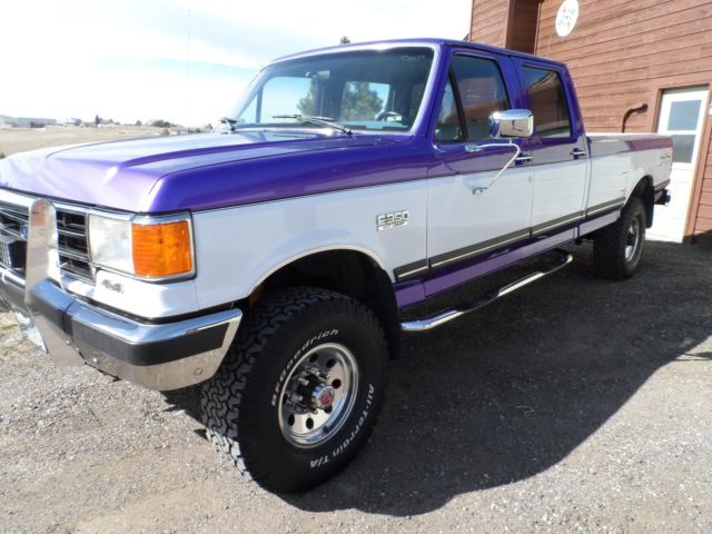 1989 Ford F350 4 door 4x4 1989 Ford F-350
