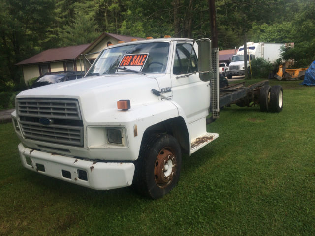 1989 Ford F700 Straight Truck 1989 Ford F 700 Straight Truck