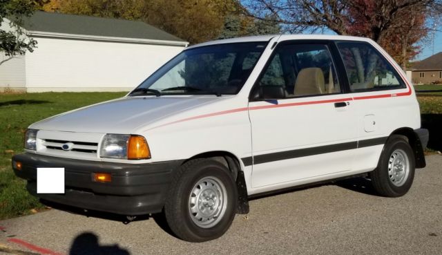 1989 FORD FESTIVA SURVIVOR, NOT CHEVETTE OMNI OR HORIZON 1989 Ford Festiva L