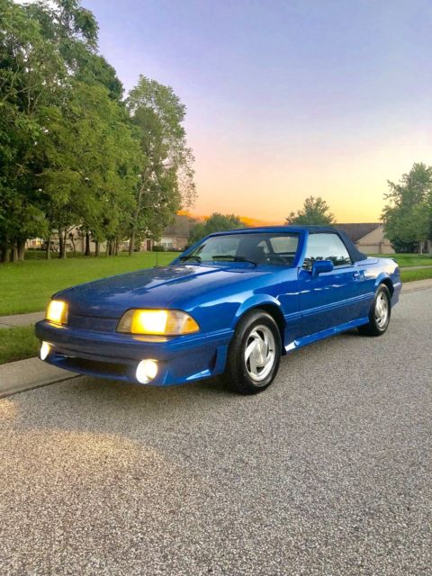 1989 Ford Mustang 5.0 ASC McLaren Convertible *VERY RARE! Nick (317) 273-3473 1989 Ford Mustang ASC McLaren Convertible *VERY RARE!