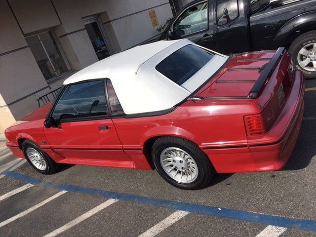 1989 Ford Mustang 5.0 GT Convertible 1989 Ford Mustang 5.0 GT Conv