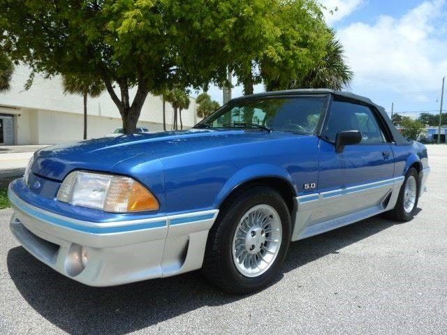 1989 Ford Mustang, Blue/Silver Two-Toned with 128394 Miles available now! 1989 Ford Mustang GT 2dr Convertible