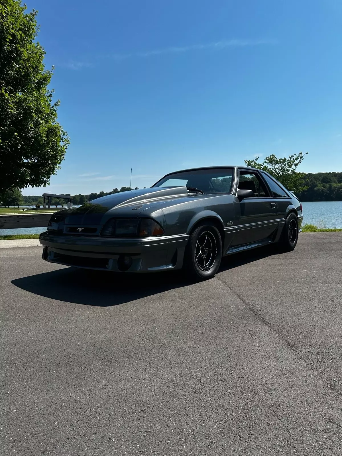1989 Ford Mustang Grey GT 1989 Ford Mustang GT