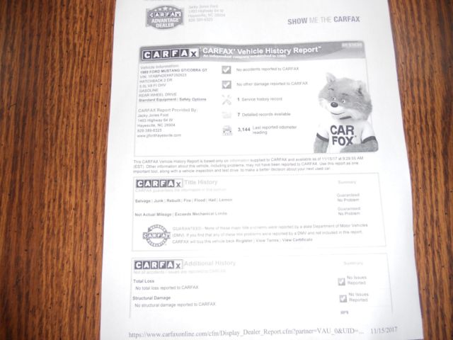 1989 Ford Mustang GT - photo 11