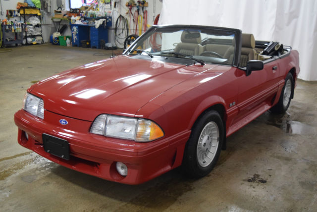 1989 Ford Mustang GT 5.0 Convertible Survivor - photo 10