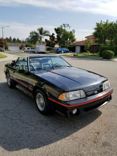 1989 Ford Mustang GT 5.0 Convertible Manual Transmission Low Millage Super Clean 1989 Ford Mustang
