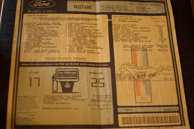 1989 Ford Mustang GT - photo 3