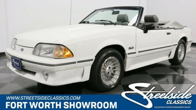 1989 Ford Mustang GT Convertible 5.0L HO V8 5 Speed Manual 3272-DFW 1989 Ford Mustang GT