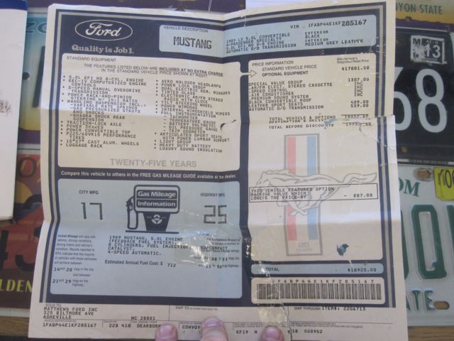 1989 Ford Mustang LX 5.0 - photo 12