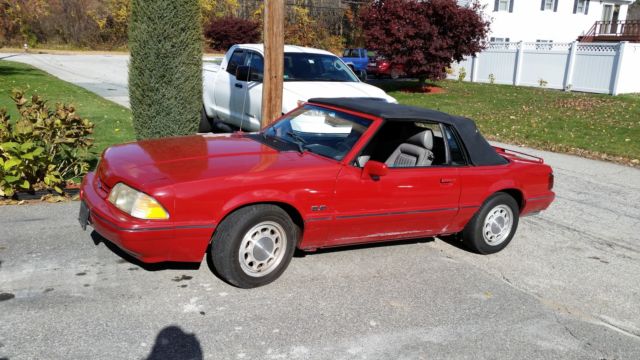 1989 Ford Mustang LX Convertible 5.0 (low 99k miles) 1989 Ford Mustang LX Convertible 2-Door