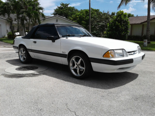 1989 Ford Mustang LX Convertible 5.0L Foxbody - Daily Driver - Great Condition! 1989 Ford Mustang LX