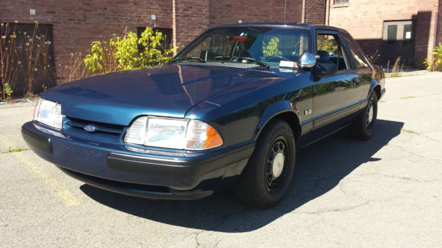 1989 Ford Mustang LX Notchback V8 5sp Manual ICE COLD FACTORY AIR Conditioning 1989 Ford Mustang