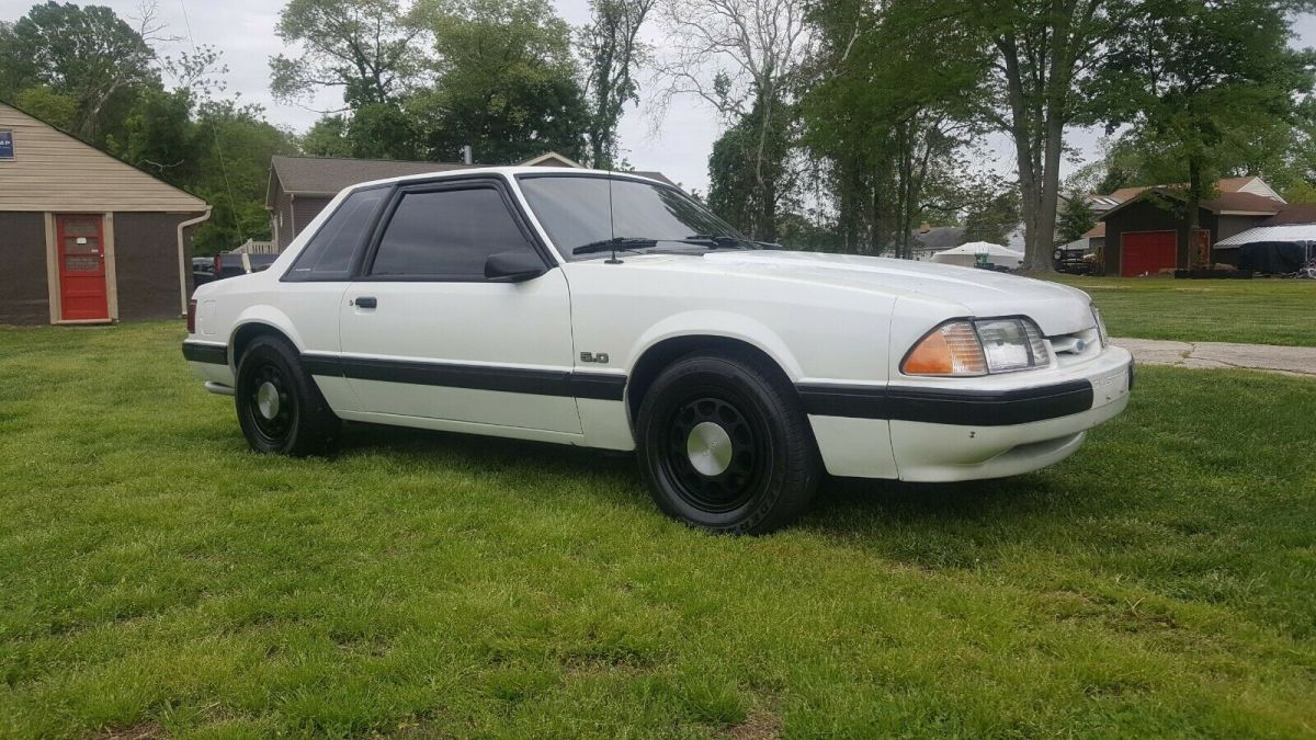 1989 Ford Mustang Lx Ssp Notchback Notch Foxbody Stang Police car highway patrol 1989 Ford Mustang LX Special Service Package