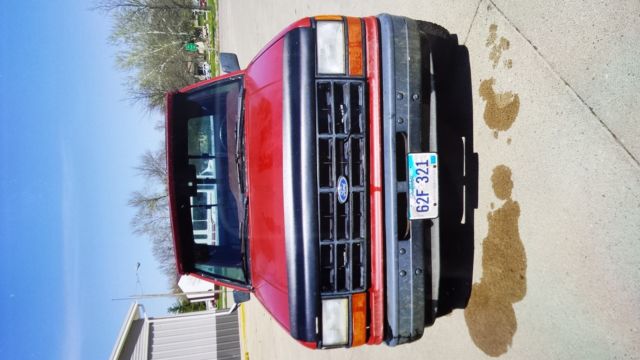 1989 Ford Ranger S Standard Cab Pickup 2-Door