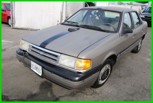 1989 Ford Tempo GL Automatic 4 Cylinder NO RESERVE 1989 Ford Tempo GL