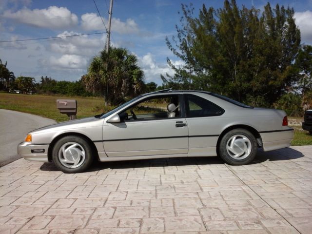 1989 Ford Thunder Bird, Tenth Edition, 1989 Ford Thunderbird supercharge