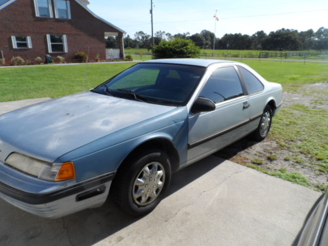 1989 Ford Thunderbird 3.8 coup with many new parts 1989 Ford Thunderbird coupe