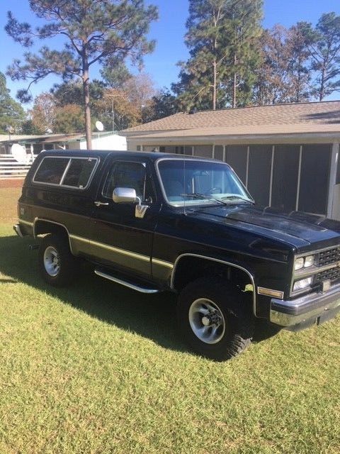 1989 FULL SIZE 4X4 SILVERADO BLAZER 2 DR LOADED SOUTHERN TRK NEW GM CRATE MOTOR 1989 Chevrolet K5 Blazer SILVERADO