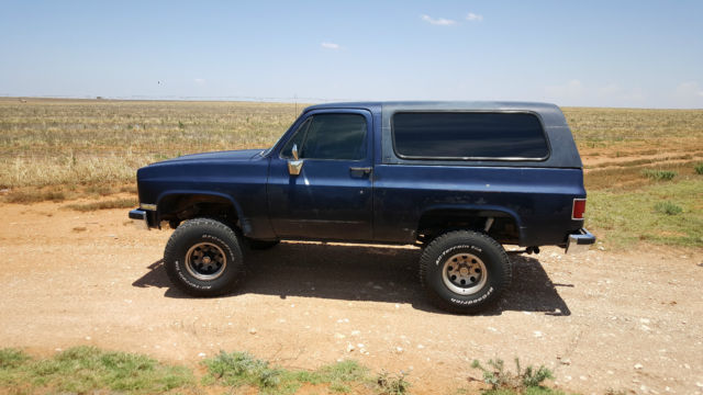 1989 FULL-SIZE CHEVROLET BLAZER 4X4 LIFTED, 35" TIRES, Clear Title 1989 Chevrolet Blazer